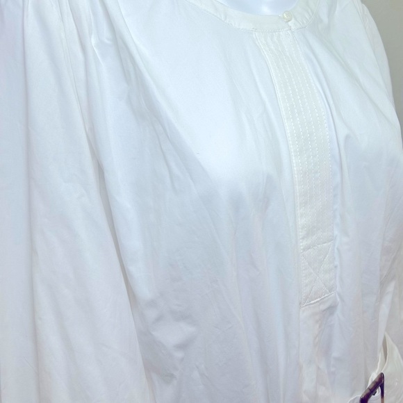 Banana Republic White Long Sleeve Dress - Picture 3 of 8